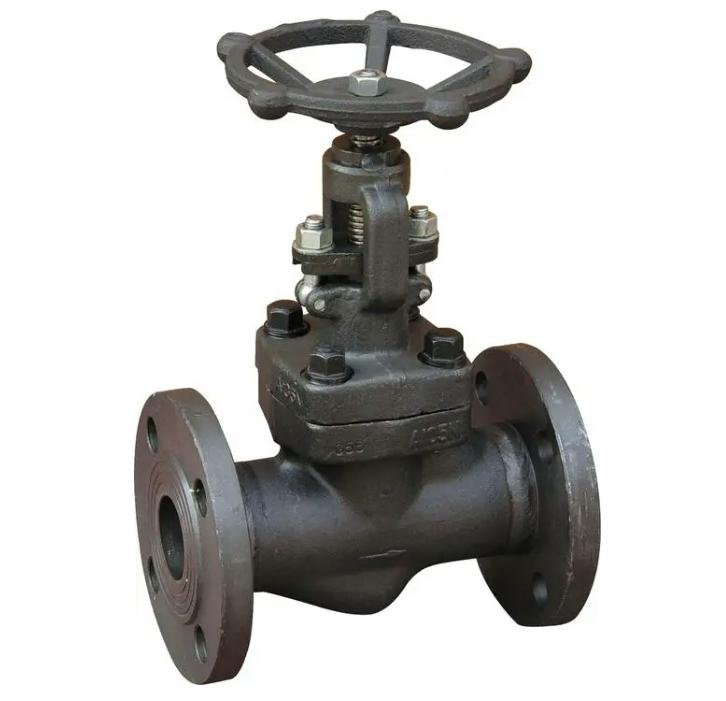 Main cover connection methods for forged gate valve
