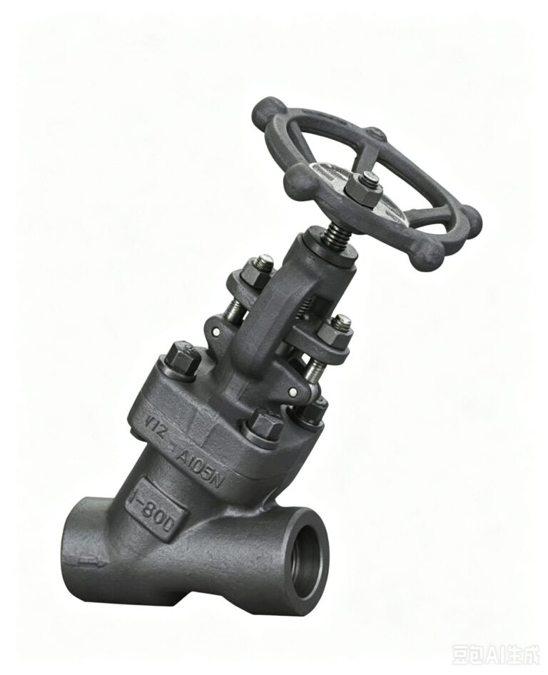 Y-type globe valve