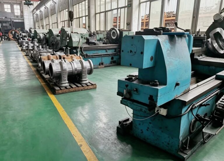 industrial valve mass production workshop