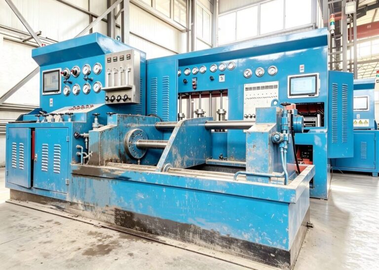 valve pressure test bench